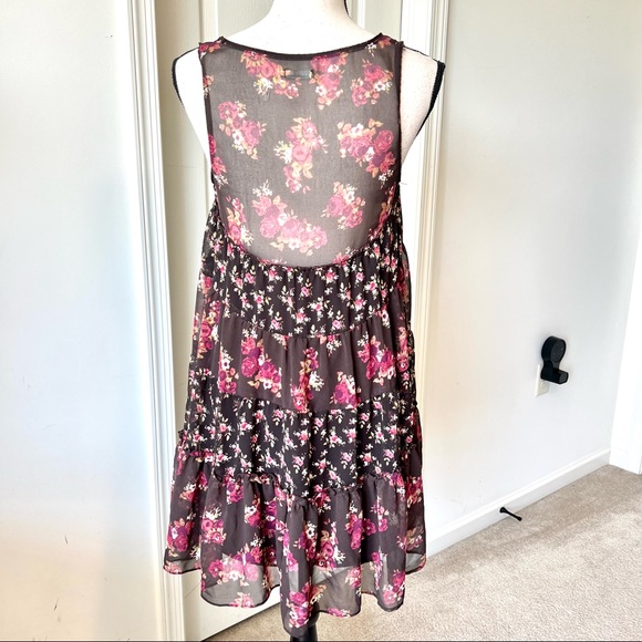 URBAN OUTFITTERS Kimchi Blue Prairie Rose Babydoll Boho Dress—SZ. Small - Picture 8 of 14